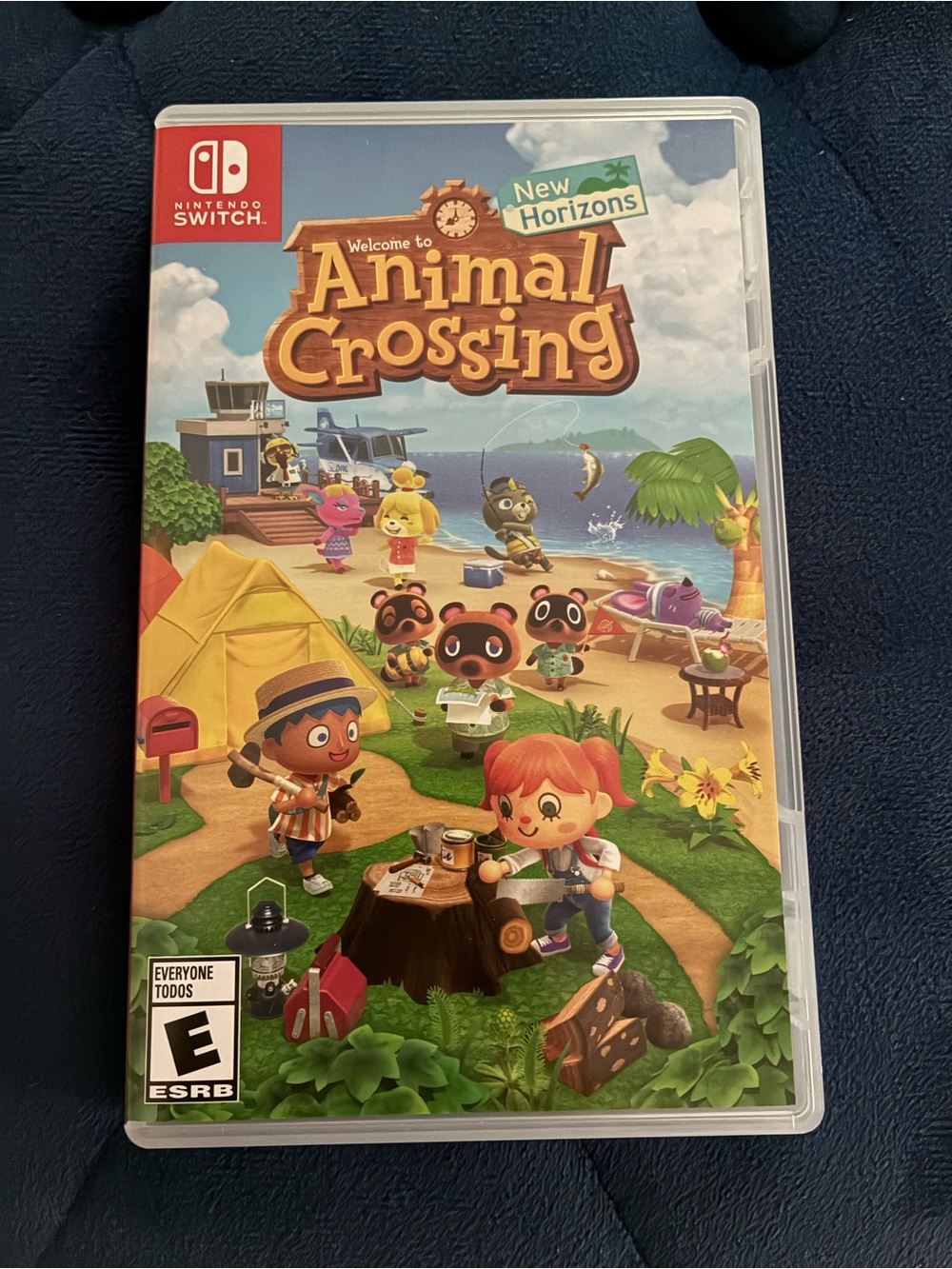 Nintendo Animal Crossing: New Horizons — Blue & Multicolor Cover